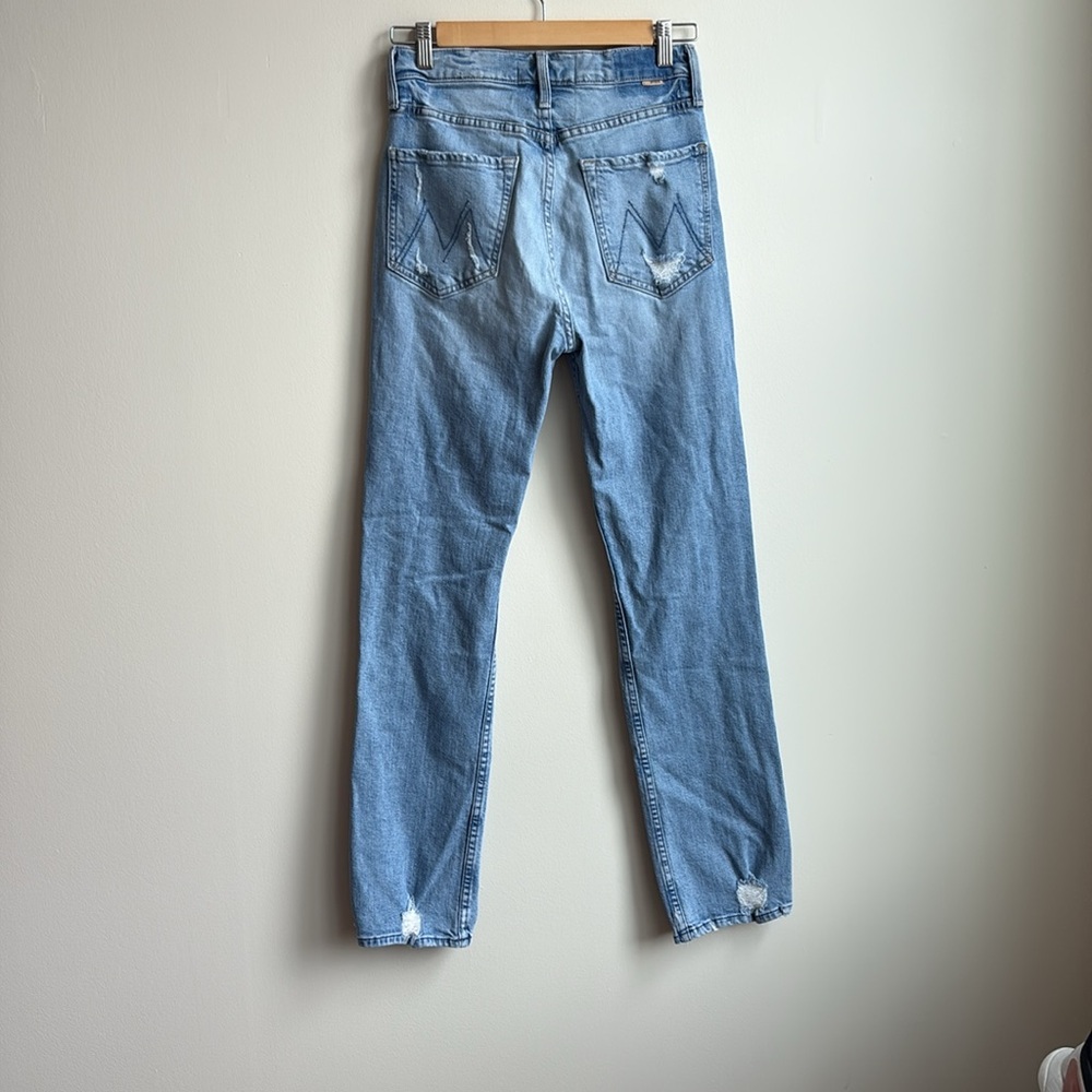 Mother Superior High Waisted Rider Skimp Jeans - Picture 4 of 6